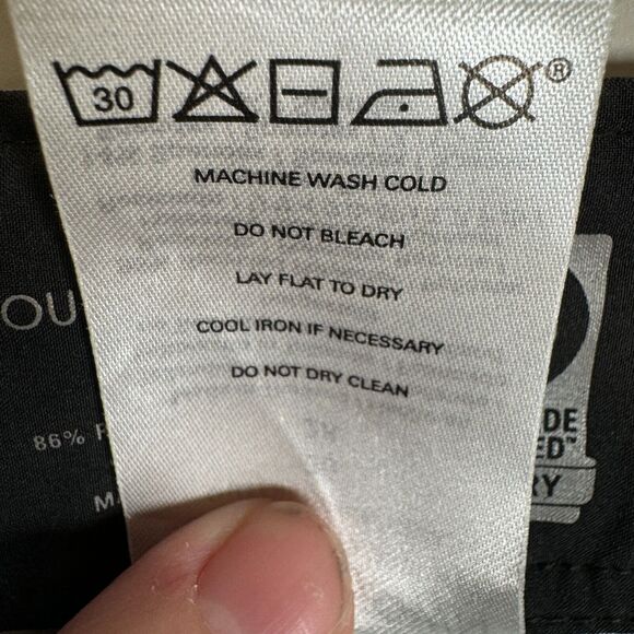 Outerknown Board Shorts Men Size 28 Swim Trunks Pocket Stretch Stripe Beach Surf - Picture 10 of 12